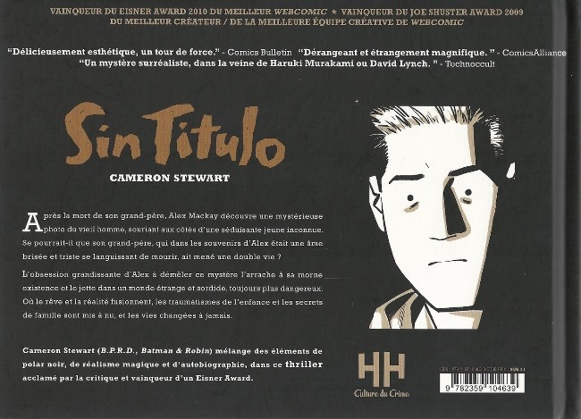 Verso de l'album Sin Titulo