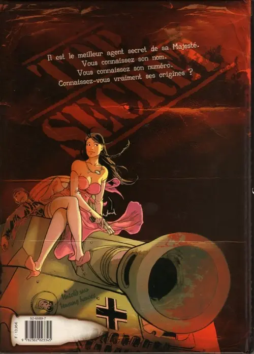 Verso de l'album Spynest Tome 2 Mission 2 : Opération Excalibur