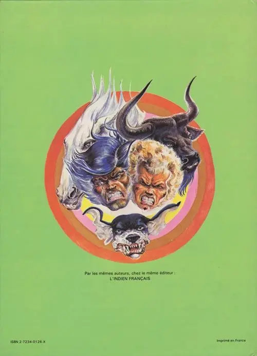 Verso de l'album La Terre de la bombe Tome 1 Carnage à Bez
