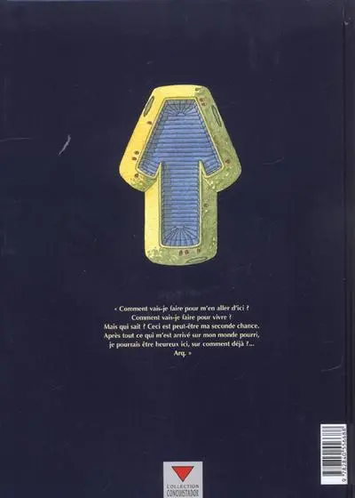 Verso de l'album Arq Tome 6 Réveil