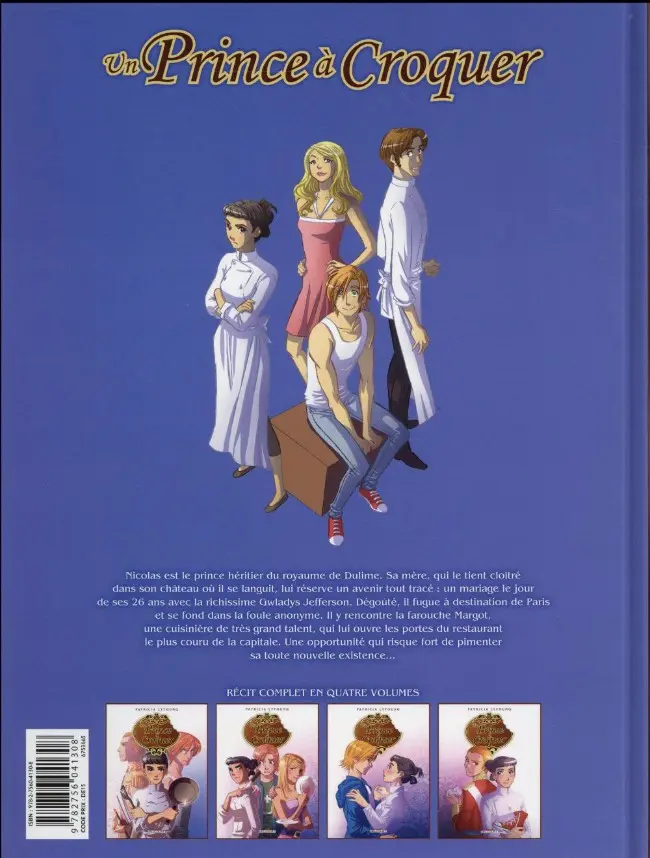 Verso de l'album Un prince à croquer Tome 4 Dessert