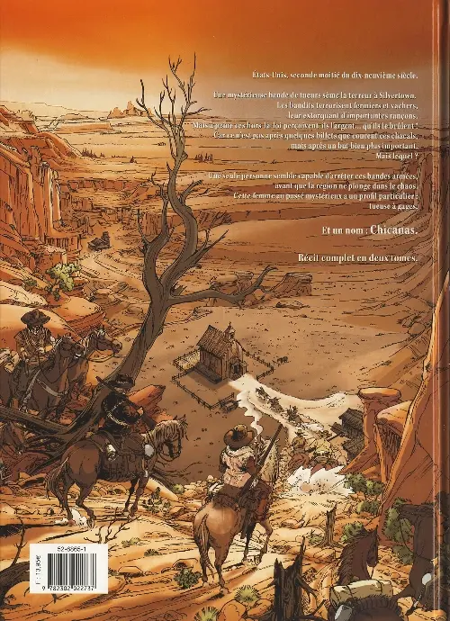 Verso de l'album Western Valley Tome 2 La culasse du diable