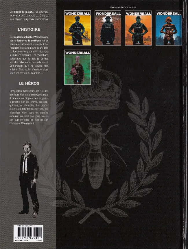 Verso de l'album Wonderball Tome 5 L'apiculteur