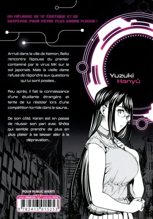 Verso de l'album World's End Harem 4