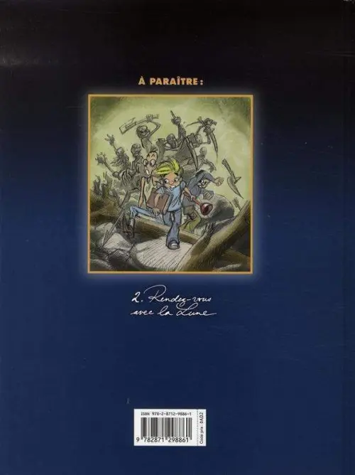 Verso de l'album Zowie Tome 1 Aux portes de Magisterra
