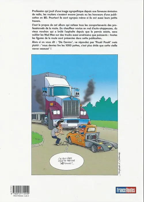 Verso de l'album Les 1000 pattes Tome 1 Transports en tout genre