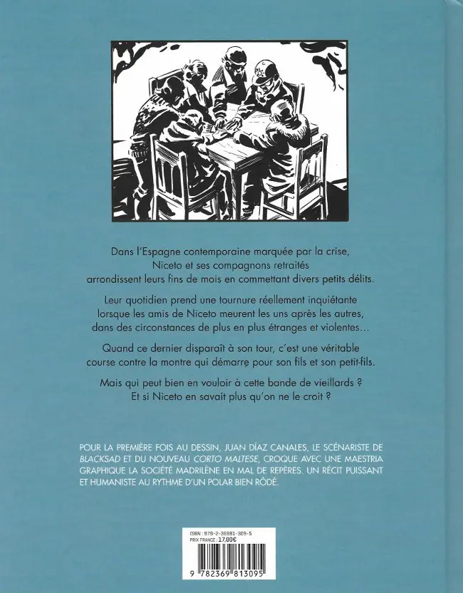 Verso de l'album Au fil de l'eau