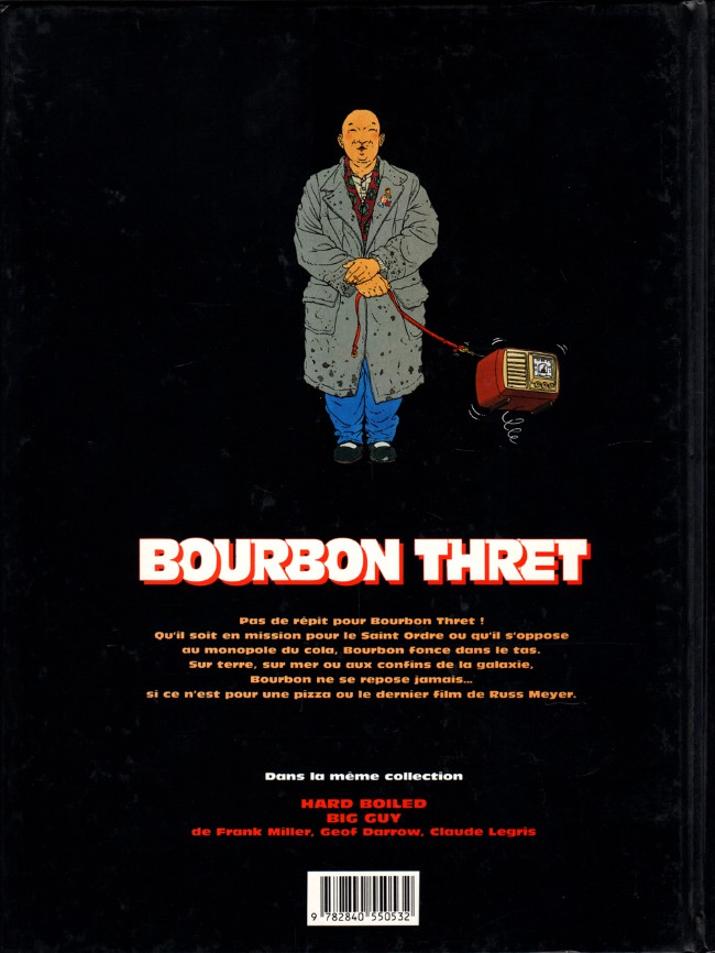 Verso de l'album Bourbon Thret