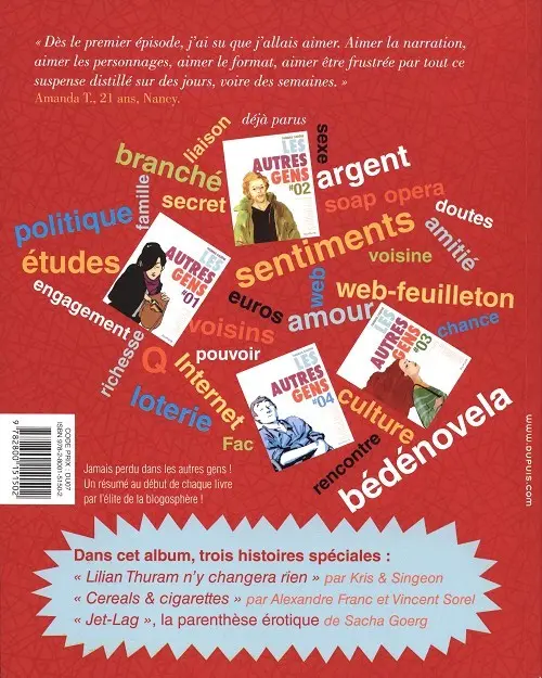 Verso de l'album Les Autres gens #05