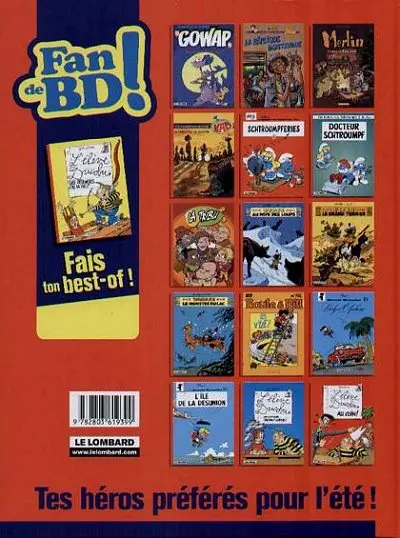 Verso de l'album L'Élève Ducobu Tome 3 Les réponses ou la vie ?