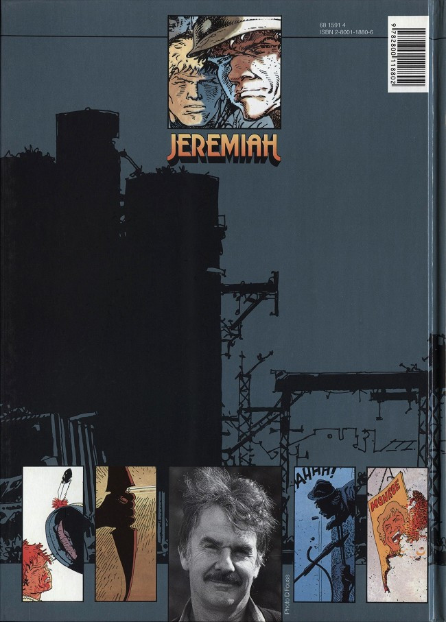Verso de l'album Jeremiah Tome 10 Boomerang