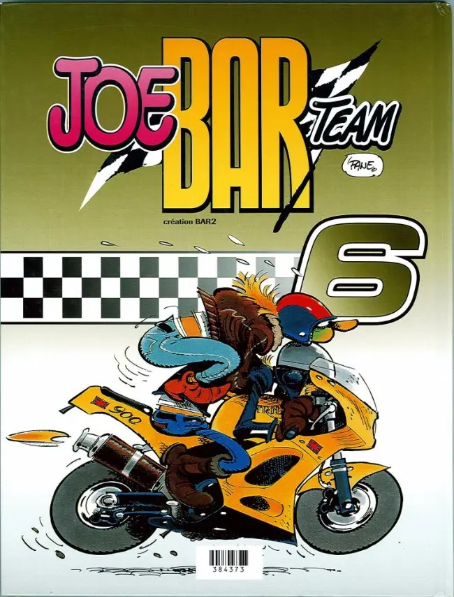 Verso de l'album Joe Bar Team Tomes 5 et 6