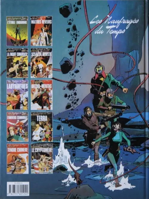 Verso de l'album Les Naufragés du temps Tome 5 Tendre chimère