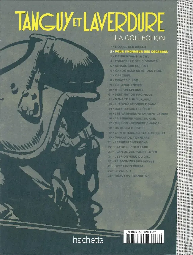 Verso de l'album Tanguy et Laverdure - La Collection Tome 2 Pour l'honneur des cocardes
