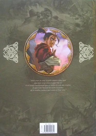 Verso de l'album Yuna 1 La Prophétie de Winog