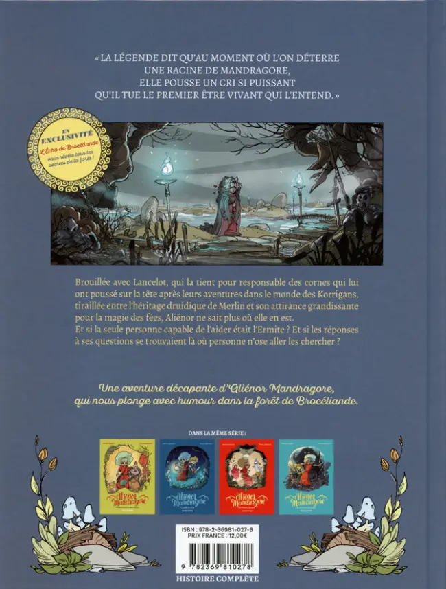 Verso de l'album Aliénor Mandragore Tome 5 Le Val sans retour