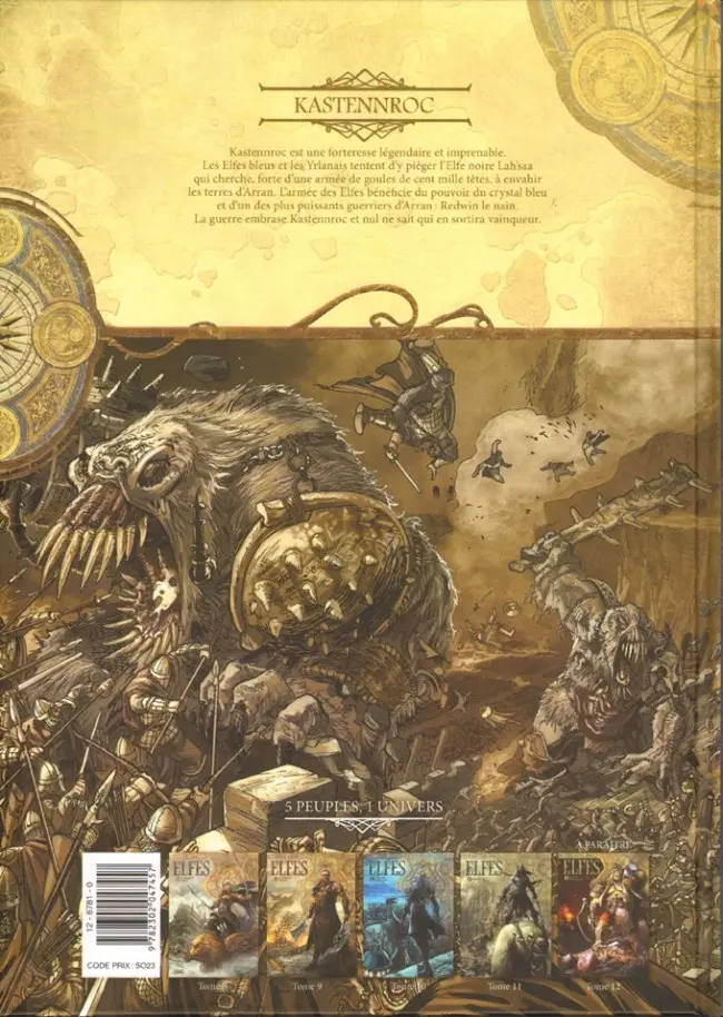 Verso de l'album Elfes Tome 11 Kastennroc