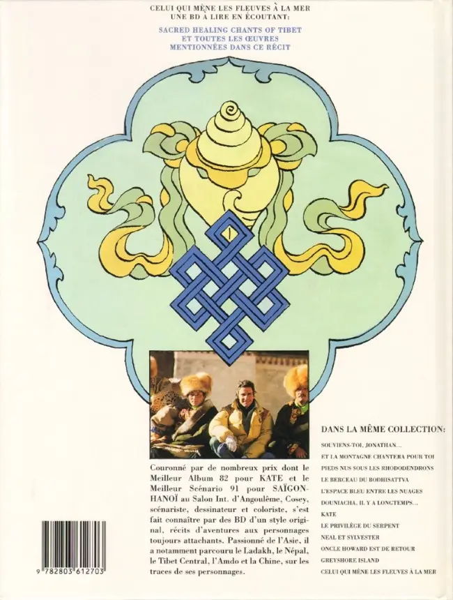 Verso de l'album Jonathan Tome 12 Celui qui mène les fleuves à la mer