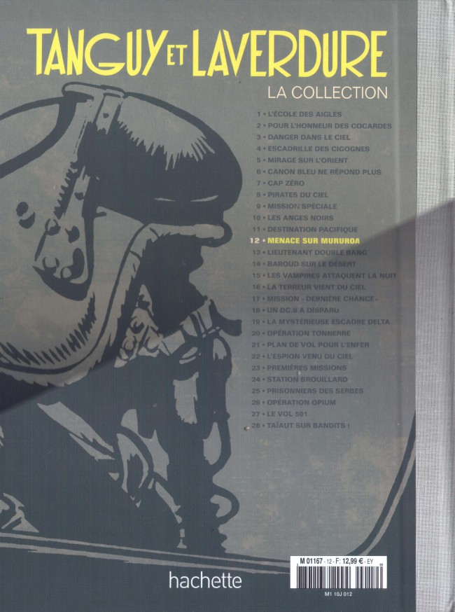 Verso de l'album Tanguy et Laverdure - La Collection Tome 12 Menace sur Mururoa