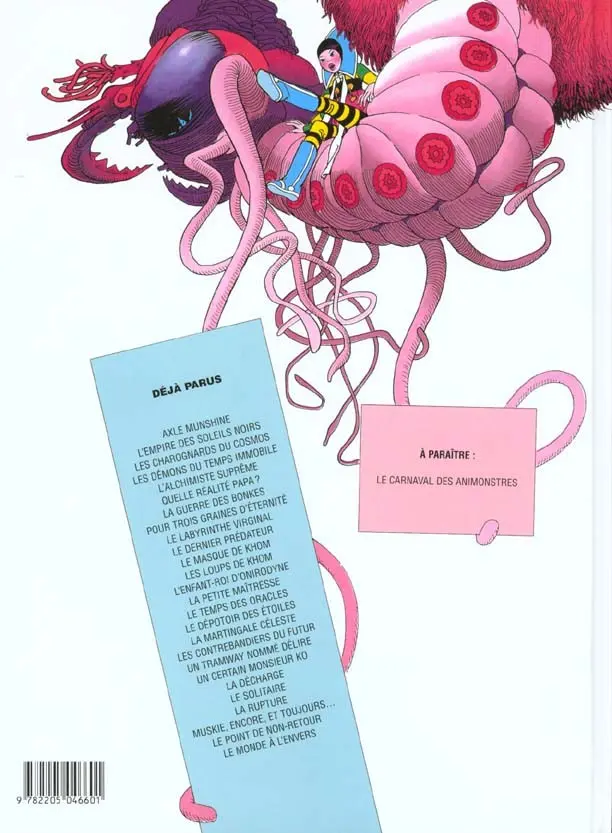 Verso de l'album Le Vagabond des Limbes Tome 27 Le monde à l'envers