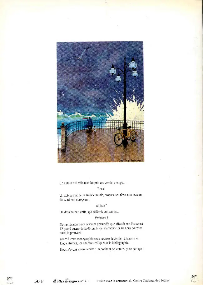 Verso de l'album Prado - Une Monographie