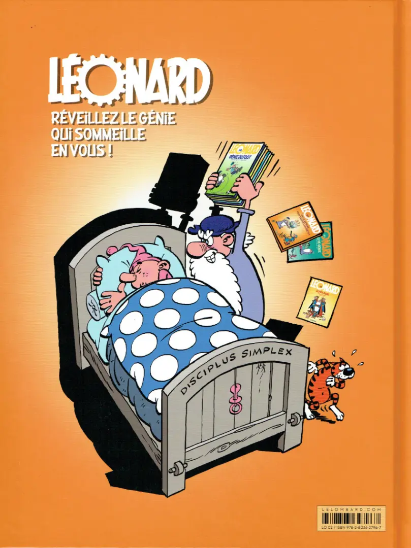 Verso de l'album Léonard Tome 41 Génie du stop