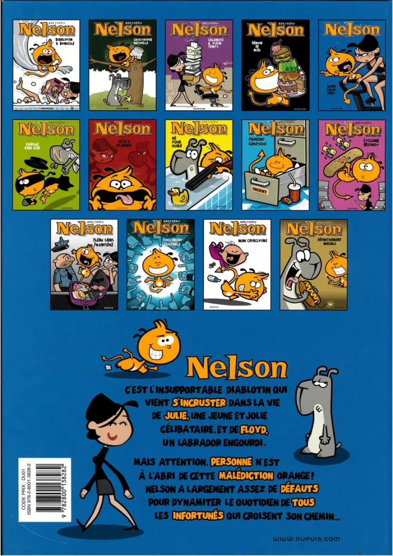 Verso de l'album Nelson Tome 5 Super Casse-pieds