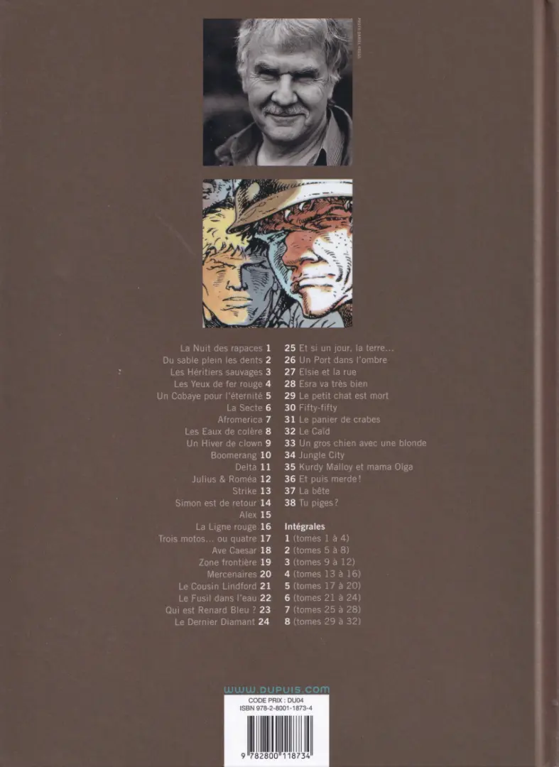 Verso de l'album Jeremiah Tome 3 Les héritiers sauvages
