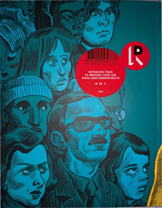 Verso de l'album La Revue dessinée #24