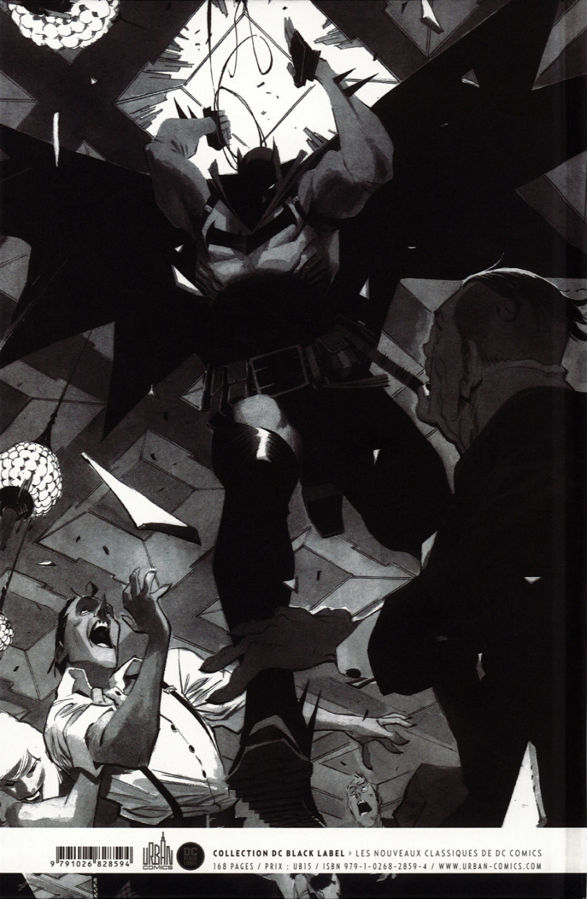 Verso de l'album Batman : White Knight 3 Harley Quinn