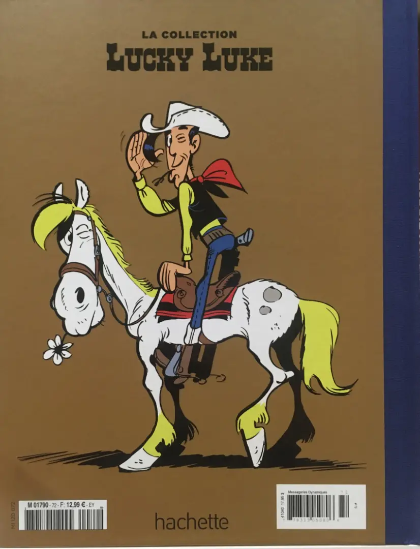 Verso de l'album Lucky Luke La collection Tome 72 Oklahoma Jim