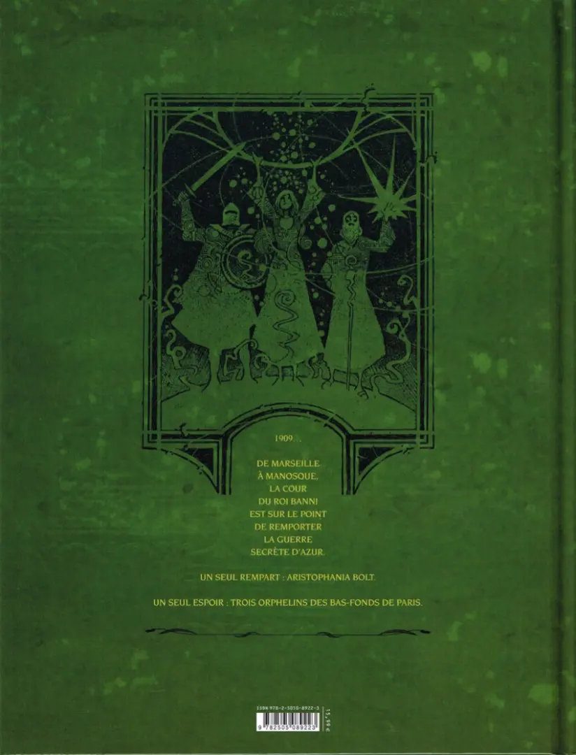 Verso de l'album Aristophania Tome 3 La Source Aurore