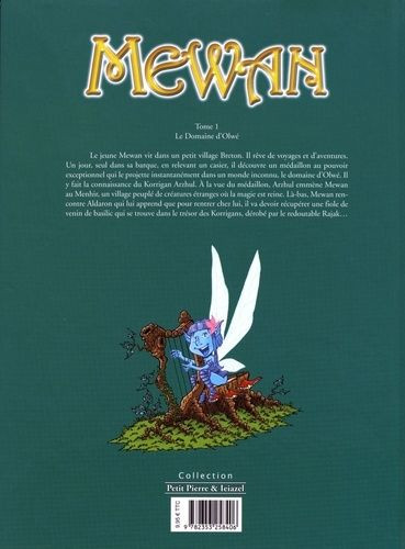 Verso de l'album Mewan Tome 1 Le Domaine d'Olwé