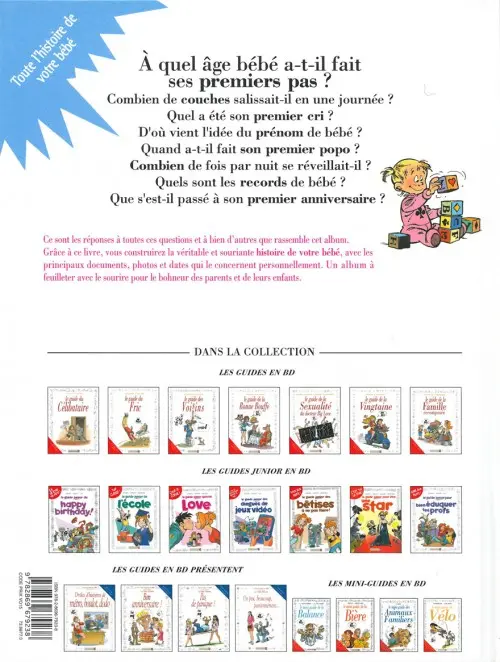 Verso de l'album Le Guide Tome 19 Le guide du bébé