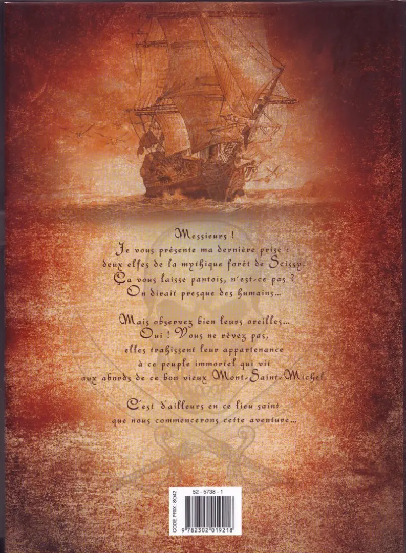 Verso de l'album Le Sang du dragon Intégrale Intégrale Tomes 1 à 3
