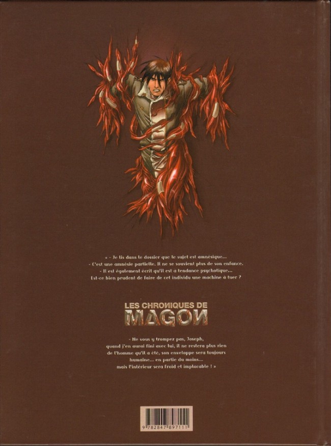 Verso de l'album Les Chroniques de Magon Tome 3 L'Antre de la Gorgone