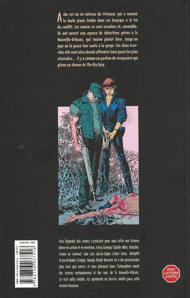 Verso de l'album Cinder & Ashe