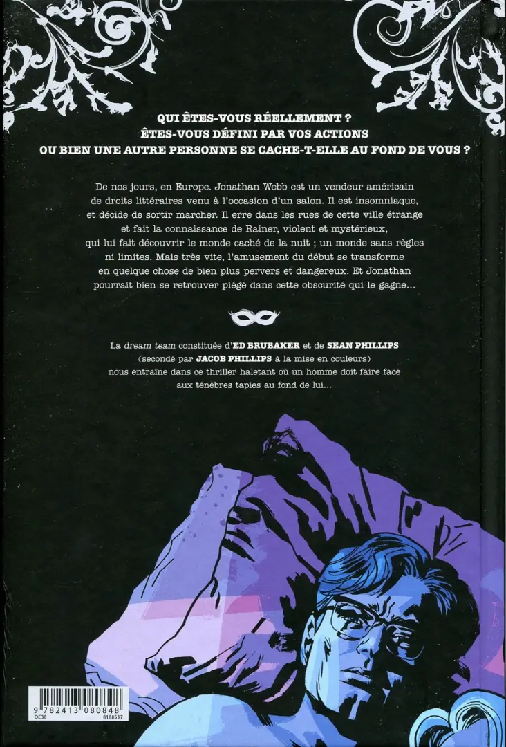 Verso de l'album Night Fever