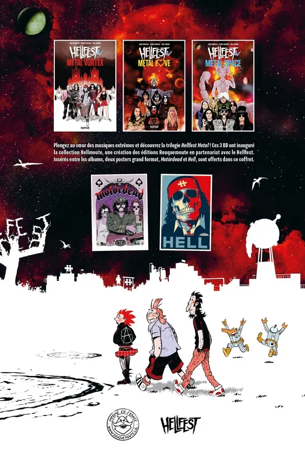 Verso de l'album Hellfest L'intégrale