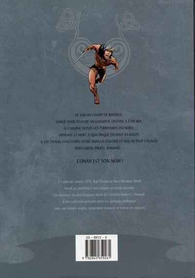 Verso de l'album Conan - L'Intégrale Volume 2