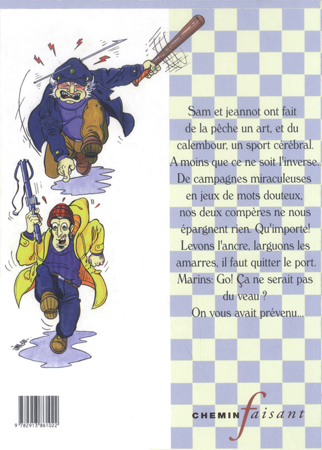 Verso de l'album Les aventures de Sam & Jeannot 1 Marinades
