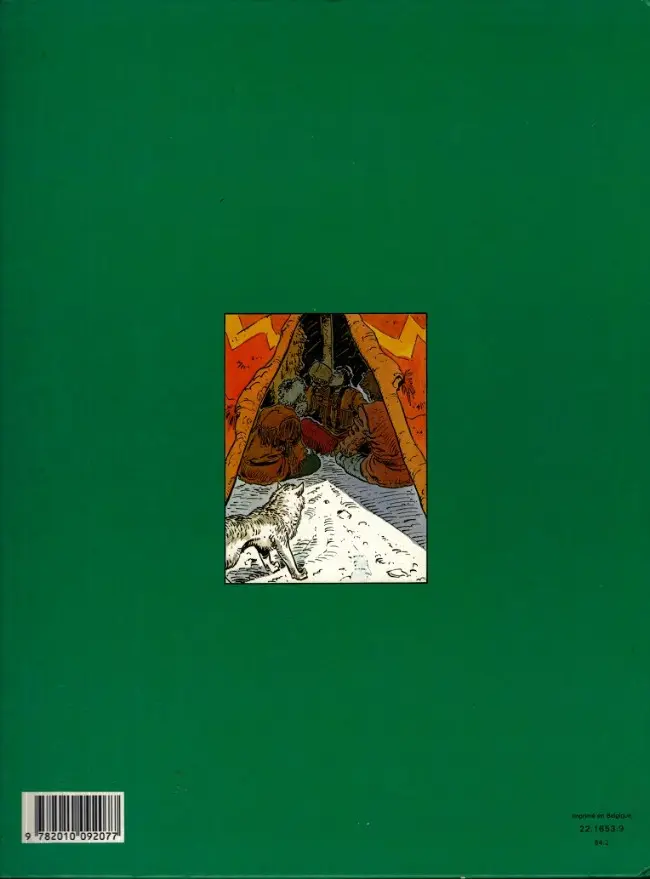 Verso de l'album Les aventures de Croc-Blanc Tome 1 Croc-Blanc