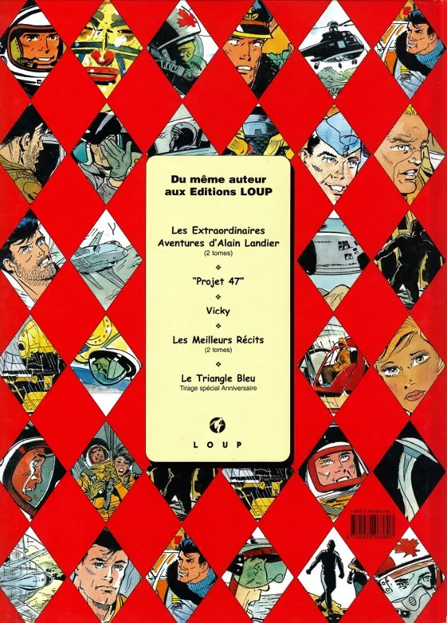 Verso de l'album Les aventures de Dan Cooper Tome 1 Mystères et secrets