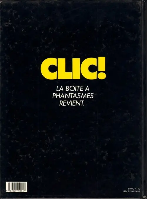 Verso de l'album Le déclic 2
