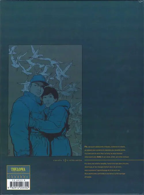 Verso de l'album Dernière frontière Tome 1 La grande terre