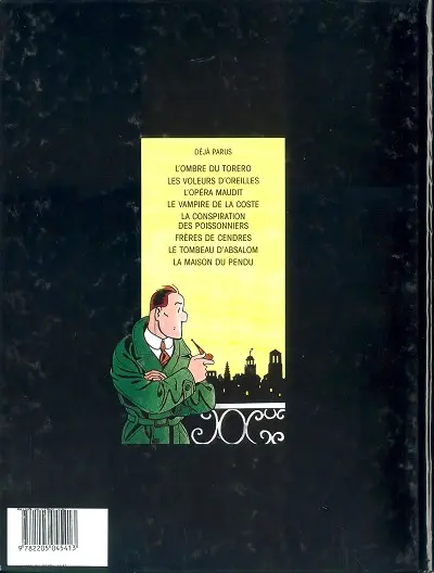 Verso de l'album Dick Hérisson Tome 8 La maison du pendu