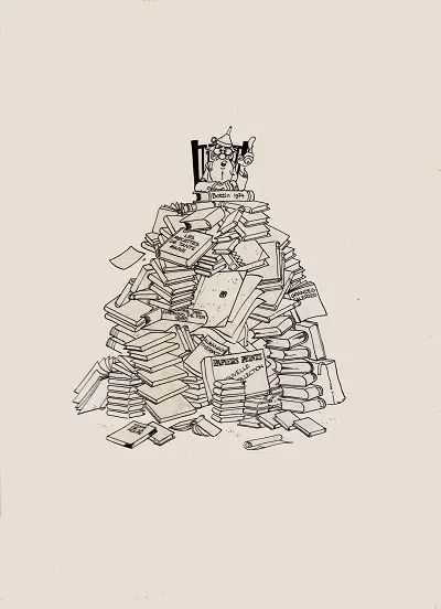 Verso de l'album Les Divagations de Mr Sait-Tout