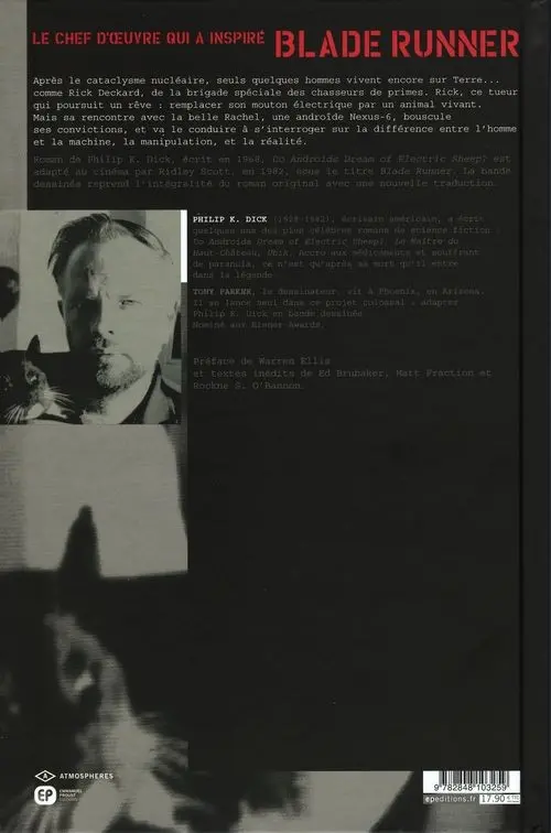Verso de l'album Do androids dream of electric sheep ? Tome 1