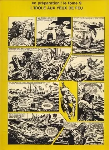 Verso de l'album Erik le viking Tome 8 La forteresse de la mort