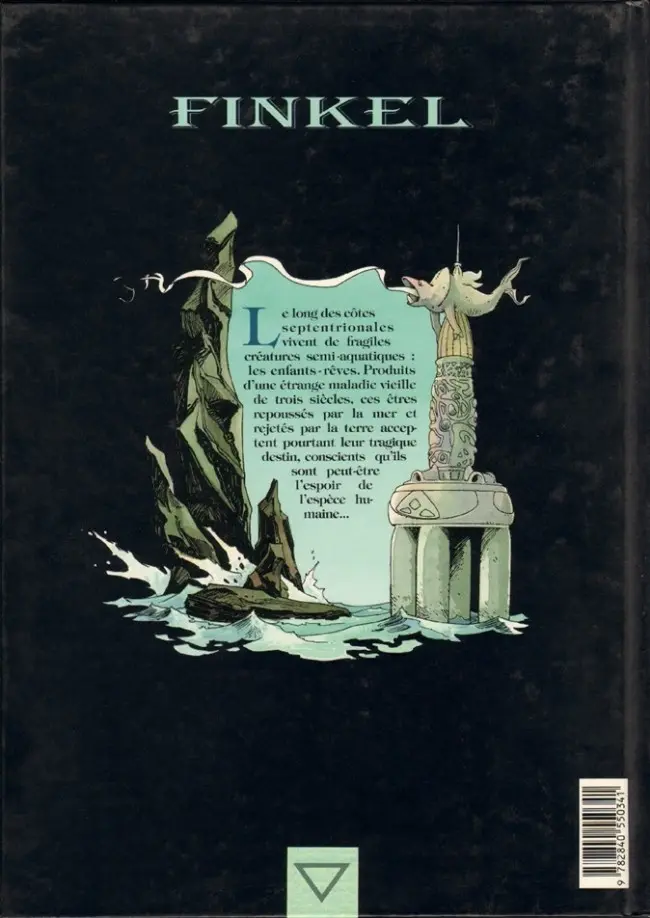 Verso de l'album Finkel Tome 1 L'enfant de mer